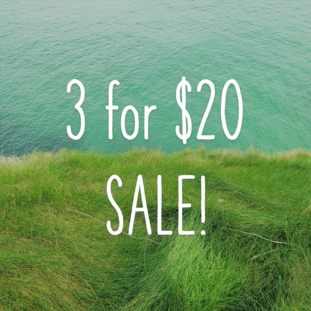3for$20 SALE!